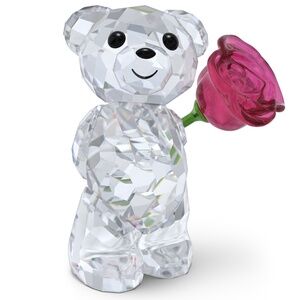 Swarovski Kris Bear A Rose with Love